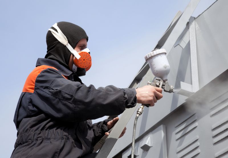 Commercial Fence Painting in Loveland, CO