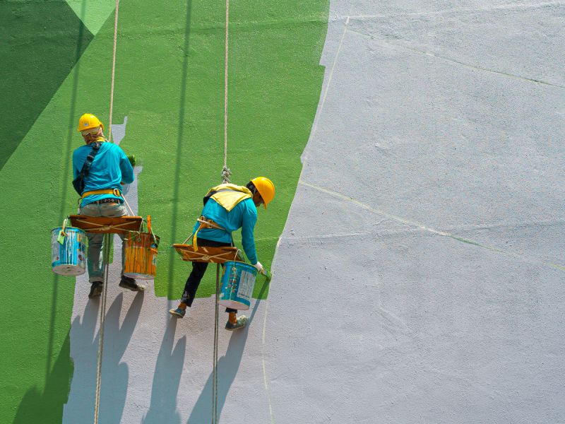 Commercial Fence Painting in Boulder, CO