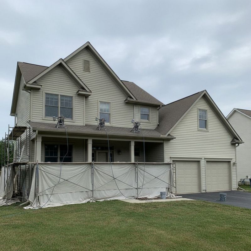 Exterior Garage Painting in Longmont, CO